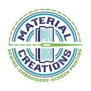 Material Creations Sewing Embroidery Screen Printing